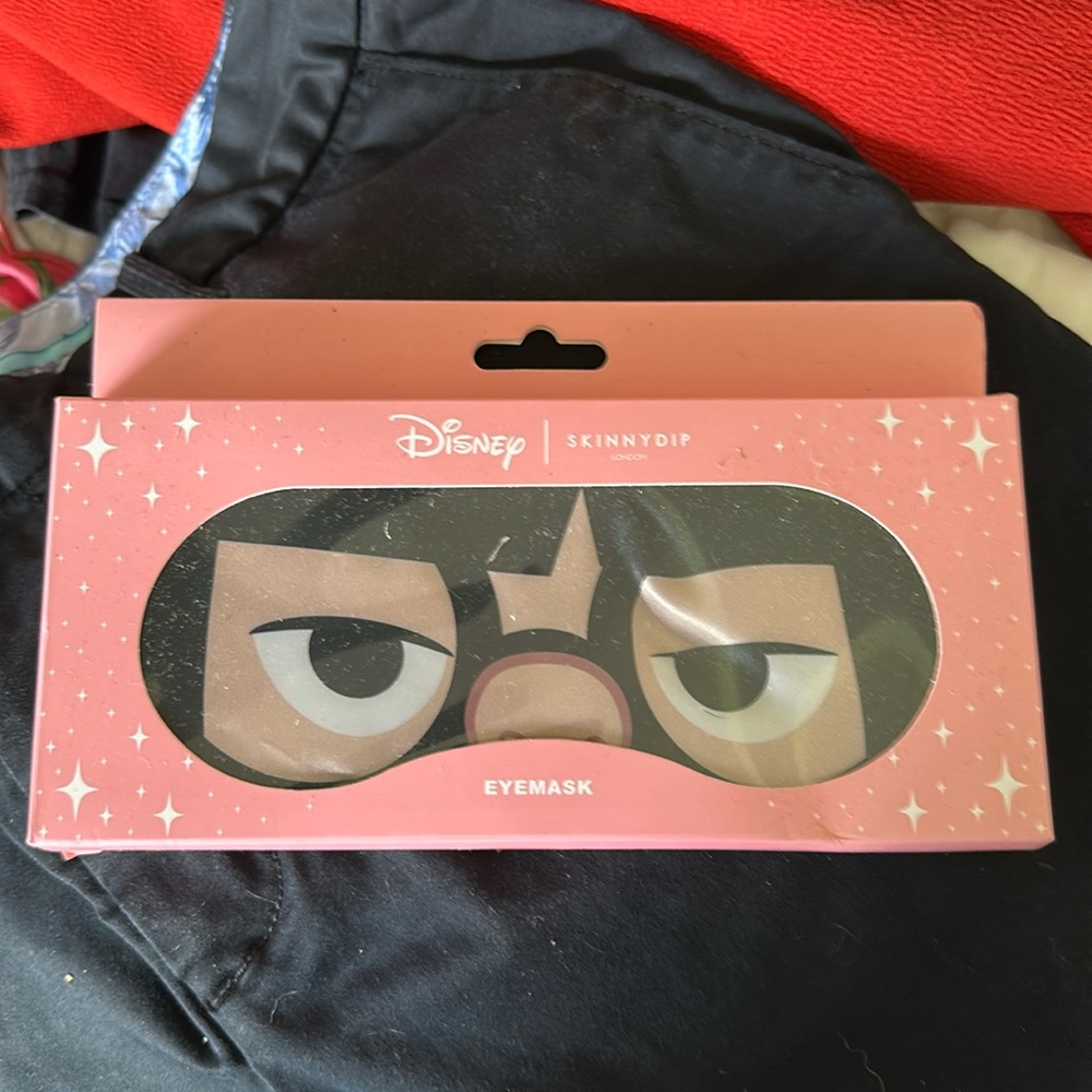 Skinny dip Pixar Disney Eye mask sleep mask NIP